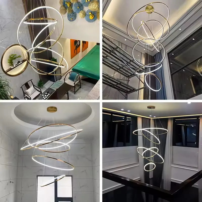 Elegant Glow LED Chandelier